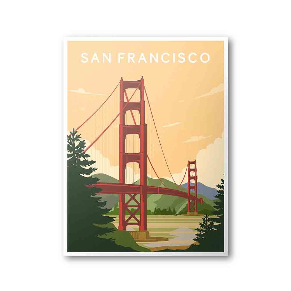 City National Park Landscape Canvas Art