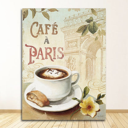 Coffee Poster Coffee Shop Kitchen Decoration Canvas Art