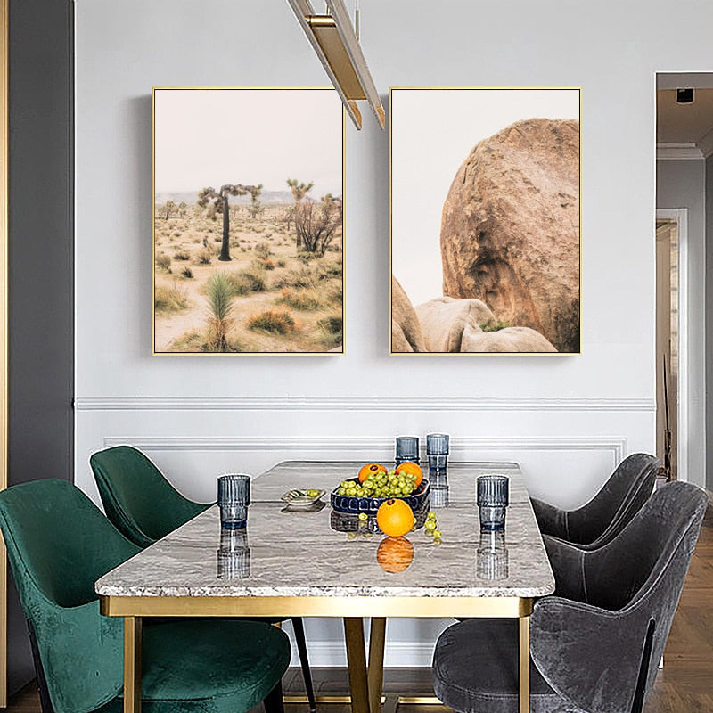 Desert Landscape Canvas Art