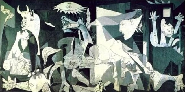 Guernica By Picasso Abstract Canvas Art