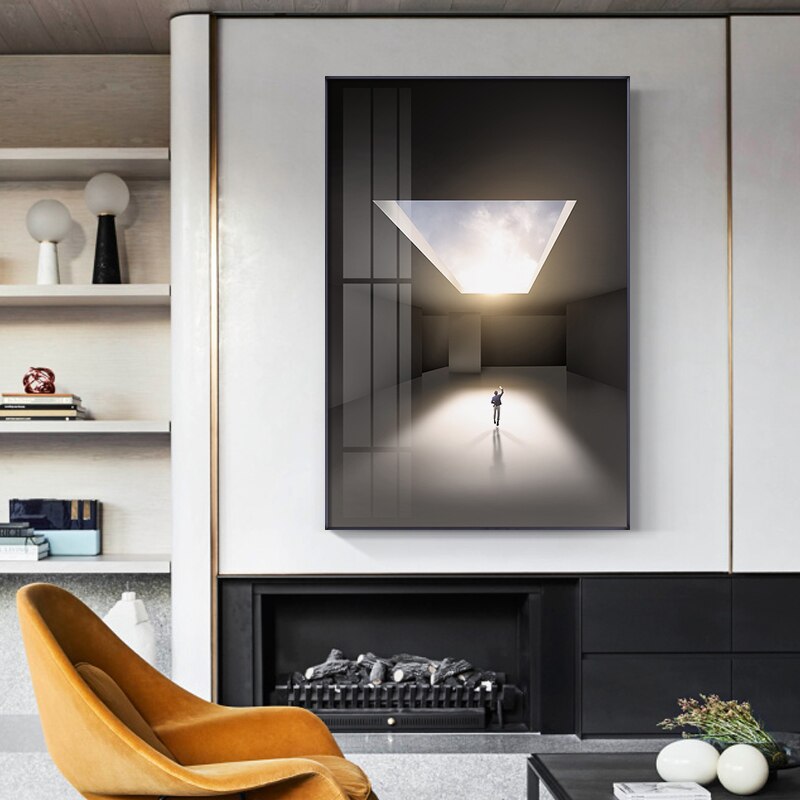 Lighting Visual Architecture Canvas Art