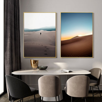 Desert and Cloud Canvas Art