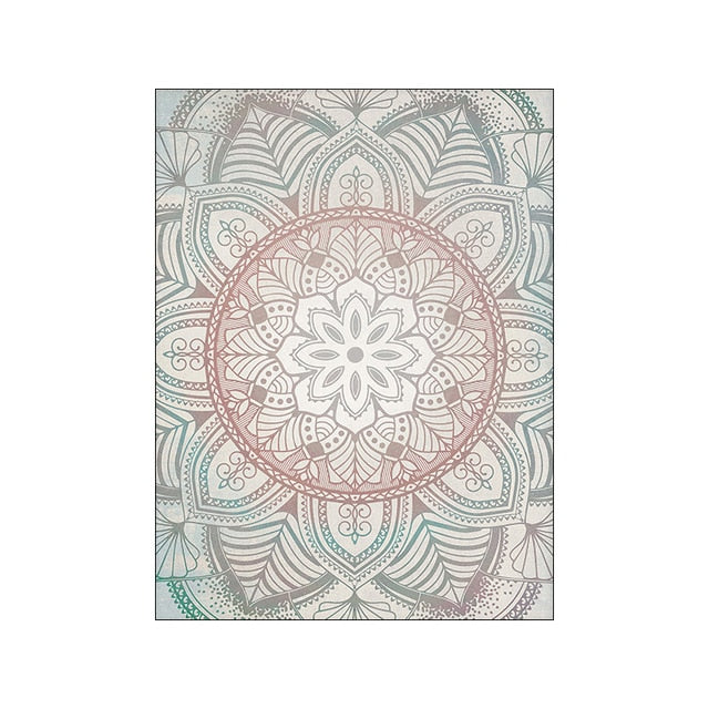 Mandala Mindfulness Zen Canvas Art