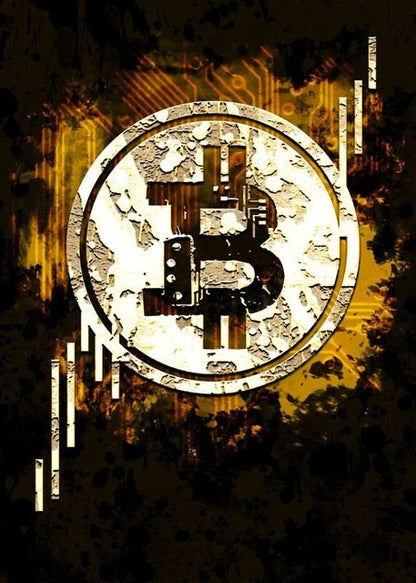 Bitcoin Canvas Art