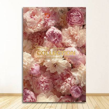 Elegant Peony Flower Canvas Art