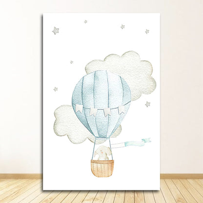 Baby Boy & Girl Nursery Canvas Art