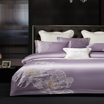 Blooming Chatelle Cotton Duvet Cover Bedding Set