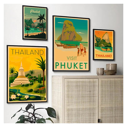 Phuket Island Thailand Art Canvas