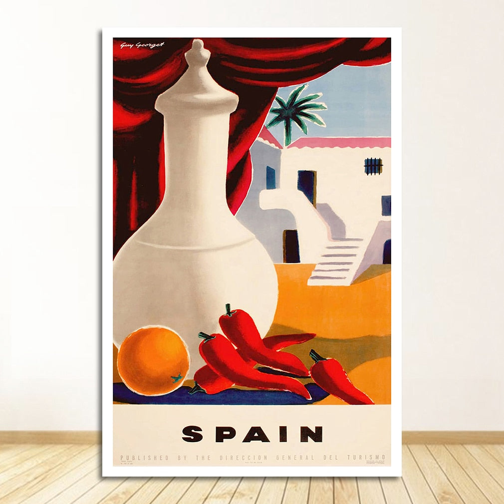 Spain Madrid San Sebastian Canvas Art