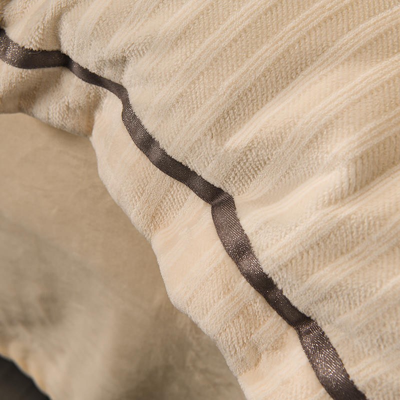 Sand Velvet Duvet Cover Bedding Set