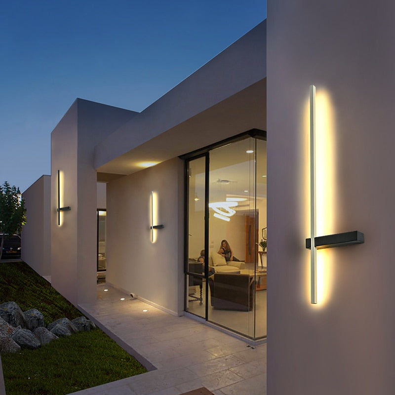 Outdoor LED Long Wall Light Waterproof IP54