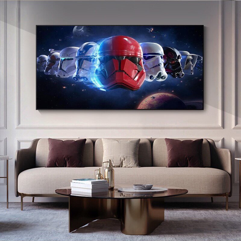 Emperor Palpatine Last Supper Star Wars Canvas Art