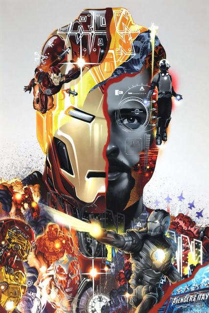 Cool Superhero Canvas Art