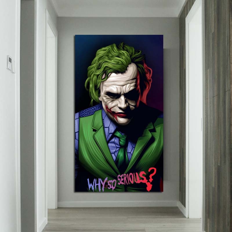 Joker Art Canvas