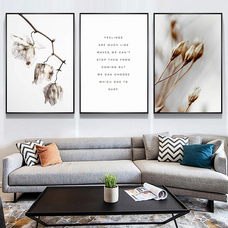 Dead Leaves Canvas Art