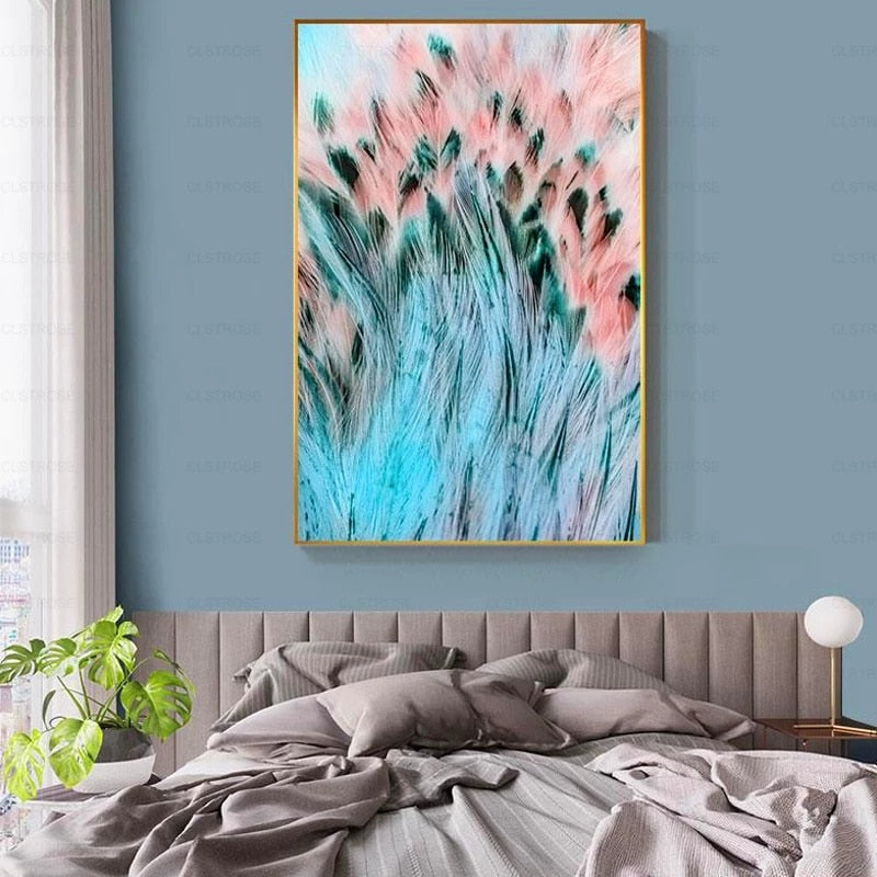 Luxury Feathers Canvas Art