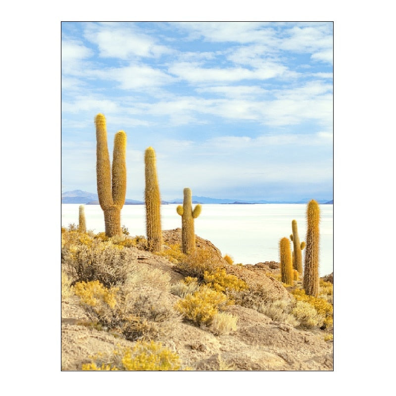 Desert Landscape Canvas Art