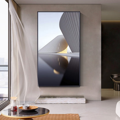 Futuristic Architecture Canvas Art