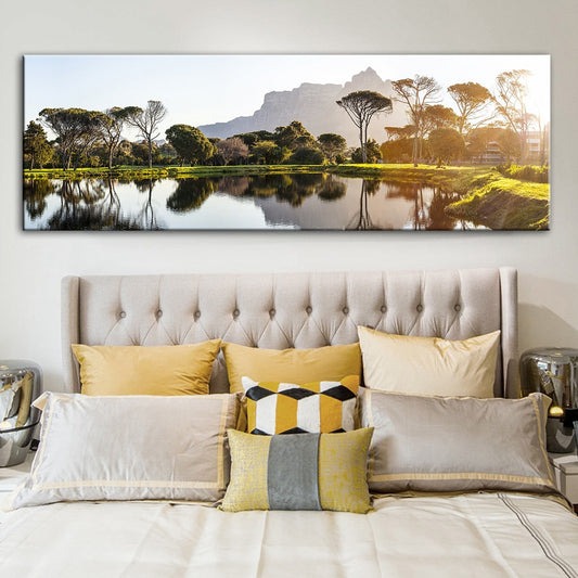 Beautiful Sunset Landscape Canvas Art