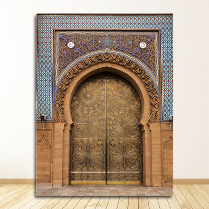 Moroccan Arch Islamic Canvas Art