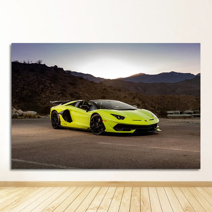 Lamborghini Aventador Roadster Canvas Art