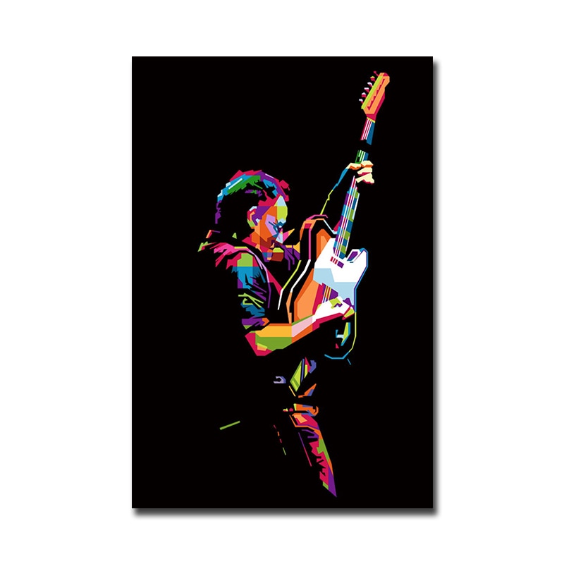 Bruce Springsteen Canvas Art