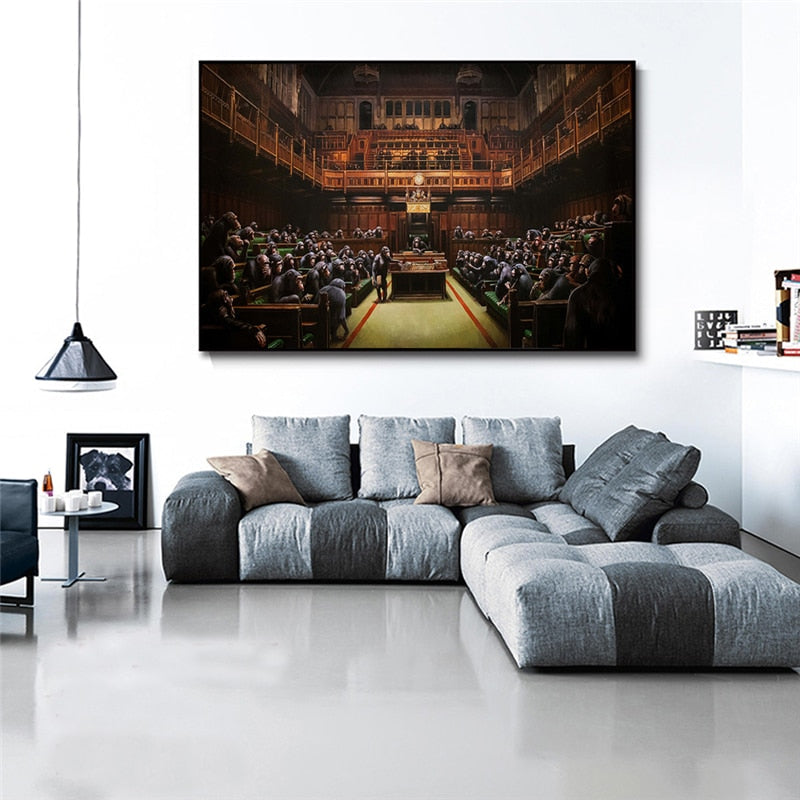 Devolved Parliament Canvas Art