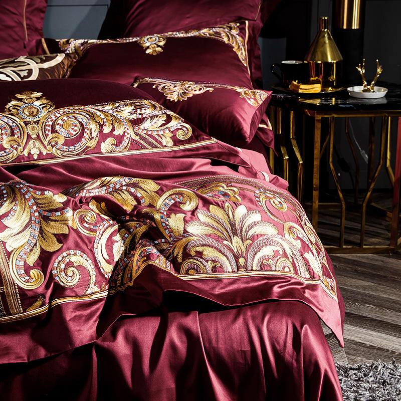 Carnelian Palace Duvet Cover Bedding Set