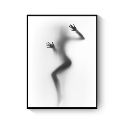 Woman Silhouette Wall Art Canvas