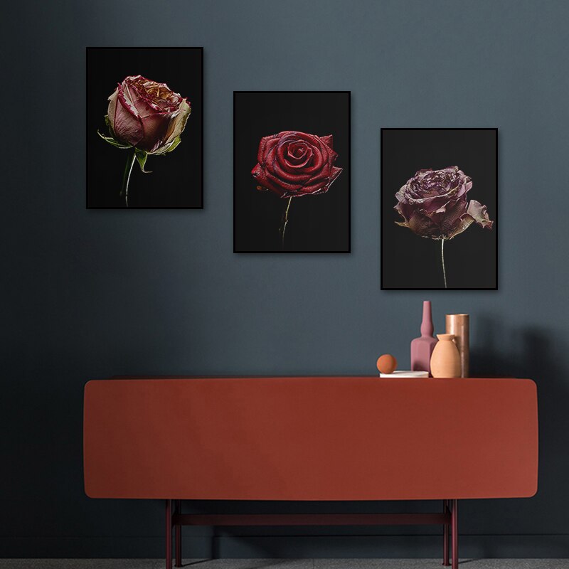 Withered Rose Canvas Art