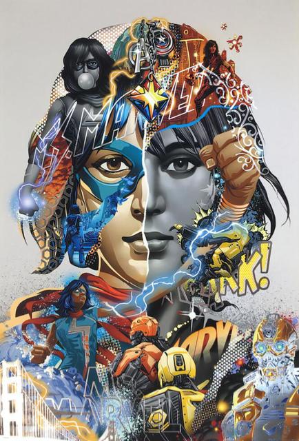 Cool Superhero Canvas Art