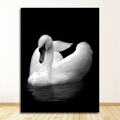 Black and White Animal Wall Art Canvas