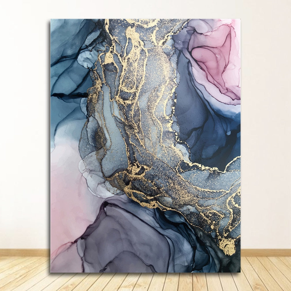 Abstract Cloud Canvas Art