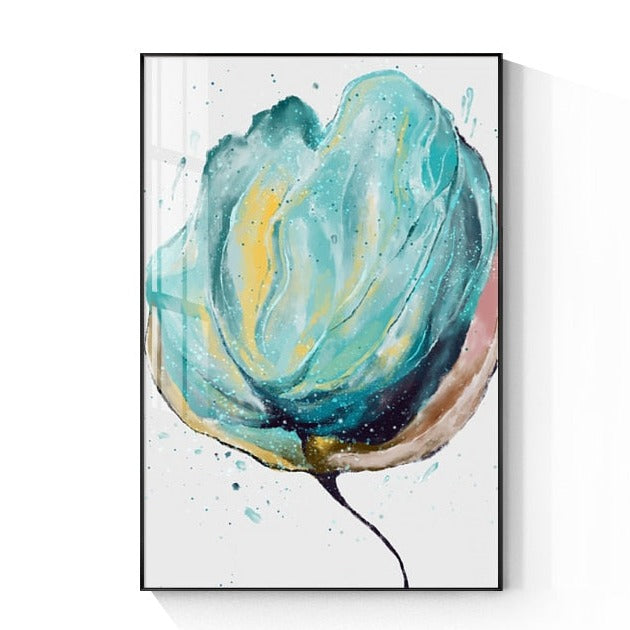 Watercolor Flowers Canvas Art