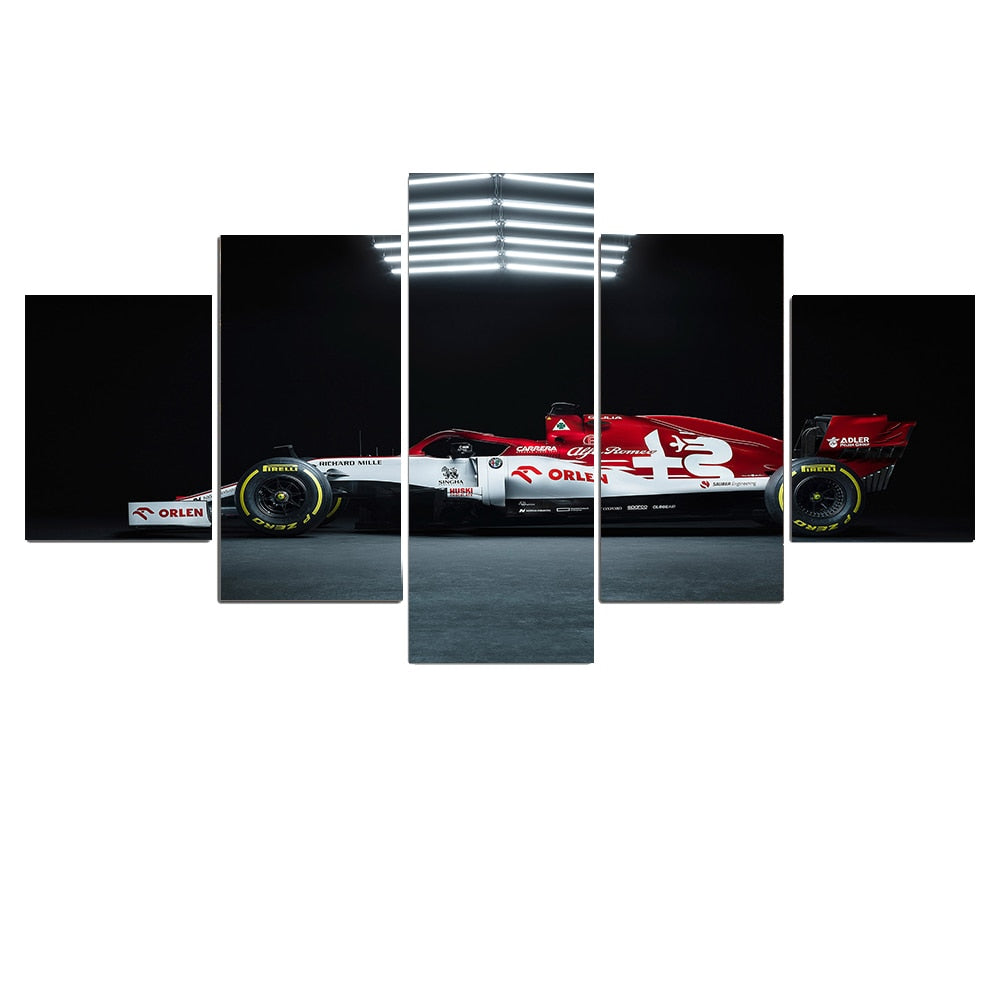 McLaren F1 Race Car Wall Art Canvas