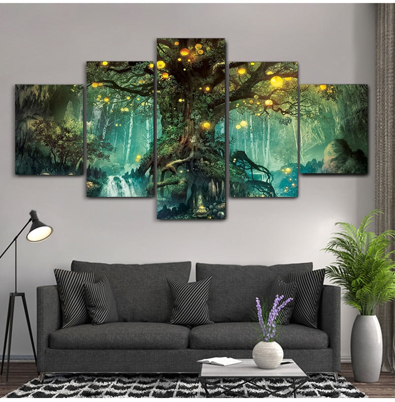 Enchanted Tree Canvas Art