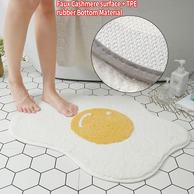 Poached Egg Rug