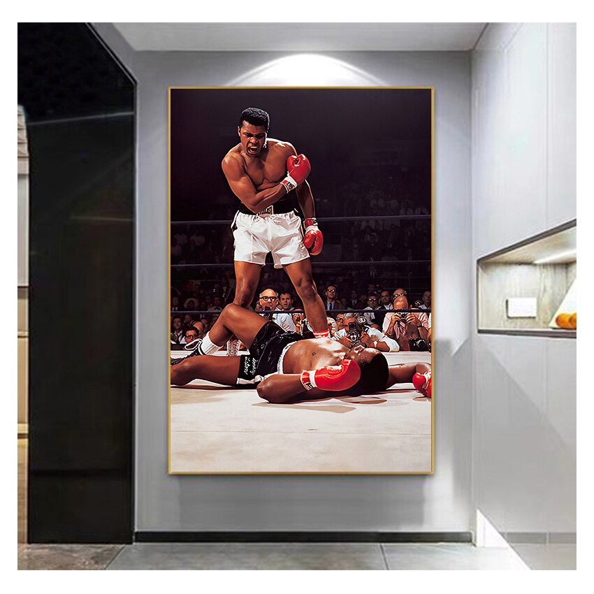 Boxer Muhammad Ali Canvas Art