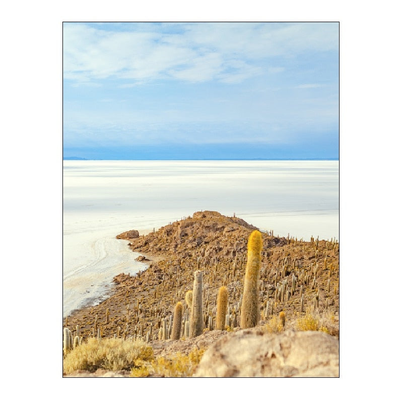 Desert Landscape Canvas Art