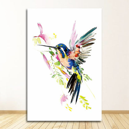 Hummingbird Art Canvas