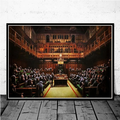 Devolved Parliament Canvas Art