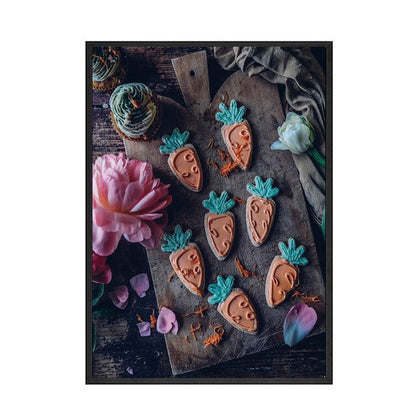 Cake Pie Cupcake Canvas Art