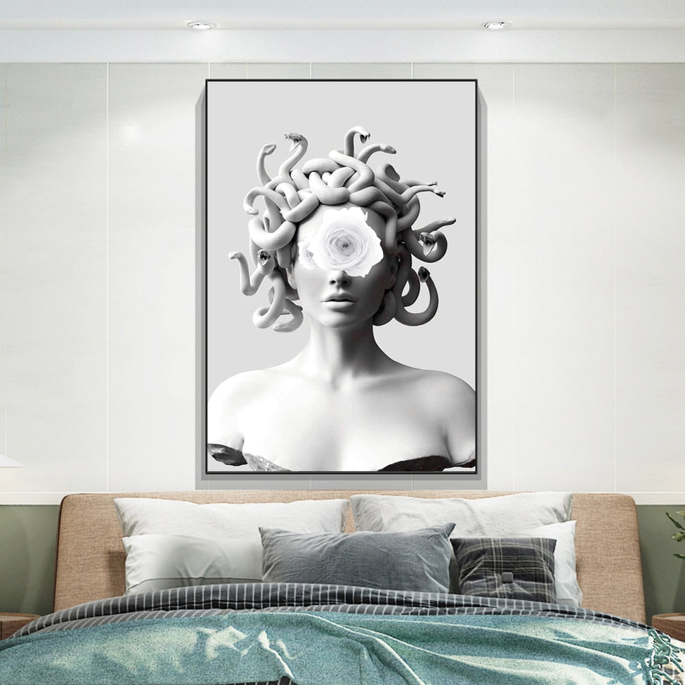 Medusa Canvas Art