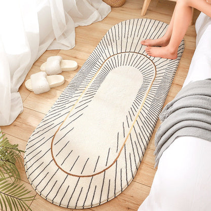 Geometry Soft Long Rug