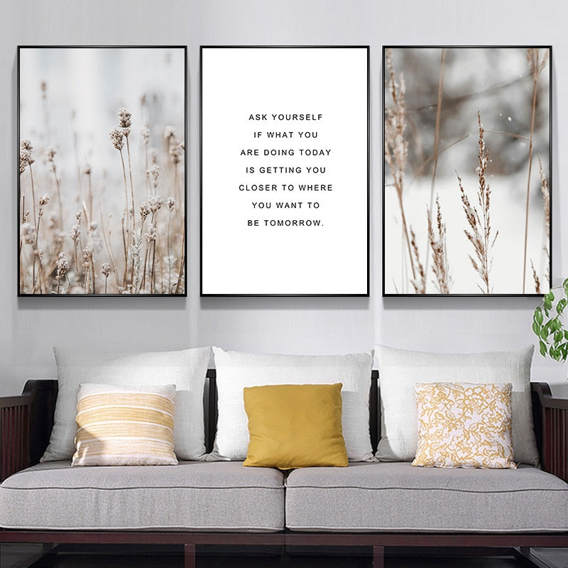 Dead Leaves Canvas Art