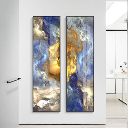 Abstract Sky Clouds Canvas Art