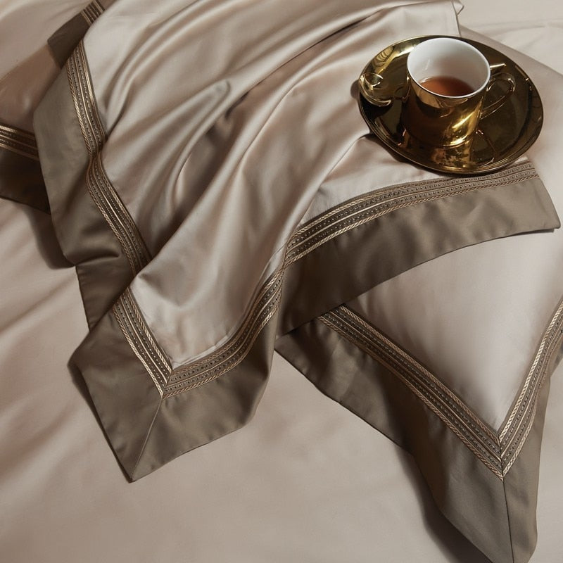 Gurkha Egyptian Cotton Duvet Cover Bedding Set