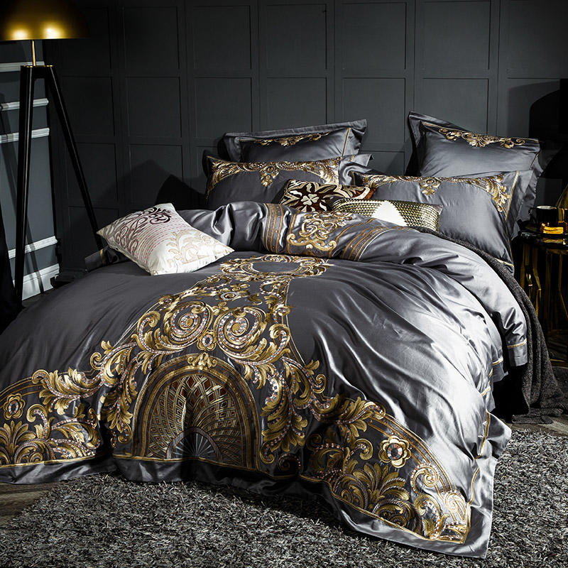 Basalt Palace Duvet Cover Bedding Set