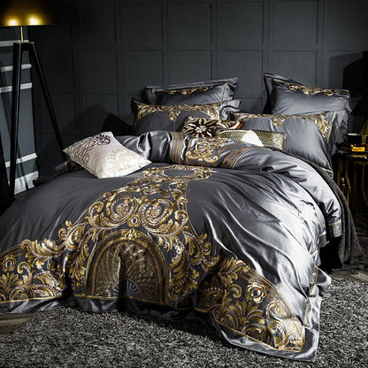 Basalt Palace Duvet Cover Bedding Set