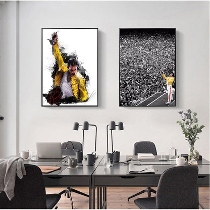 Freddie Mercury Canvas Art